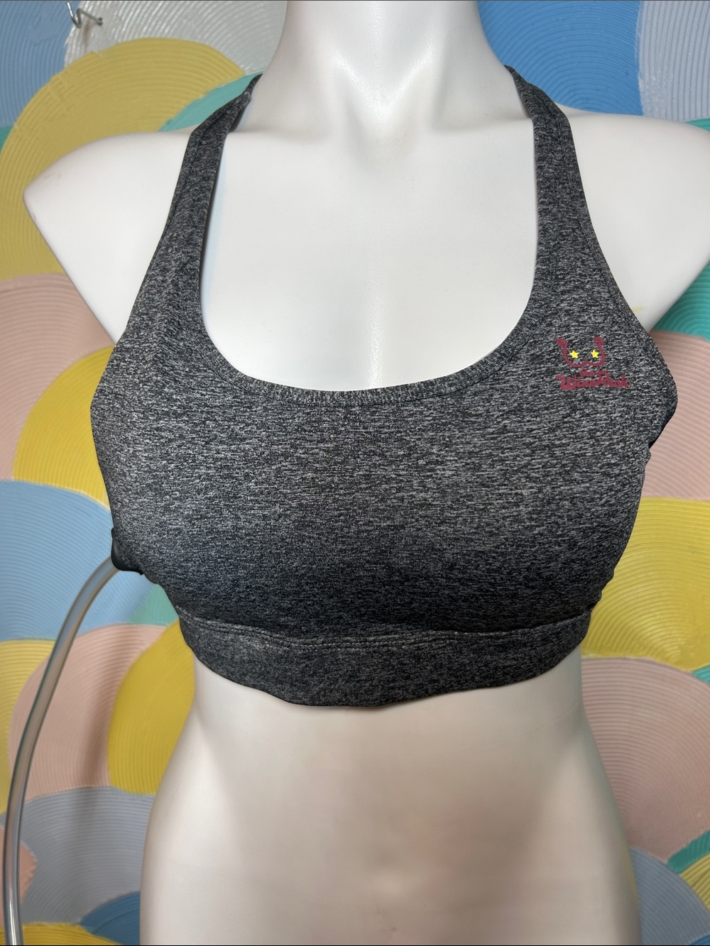 NWT The WineRack Foldable Drink Pouch Bra, fabric pocket for plastic pouch. Sz M